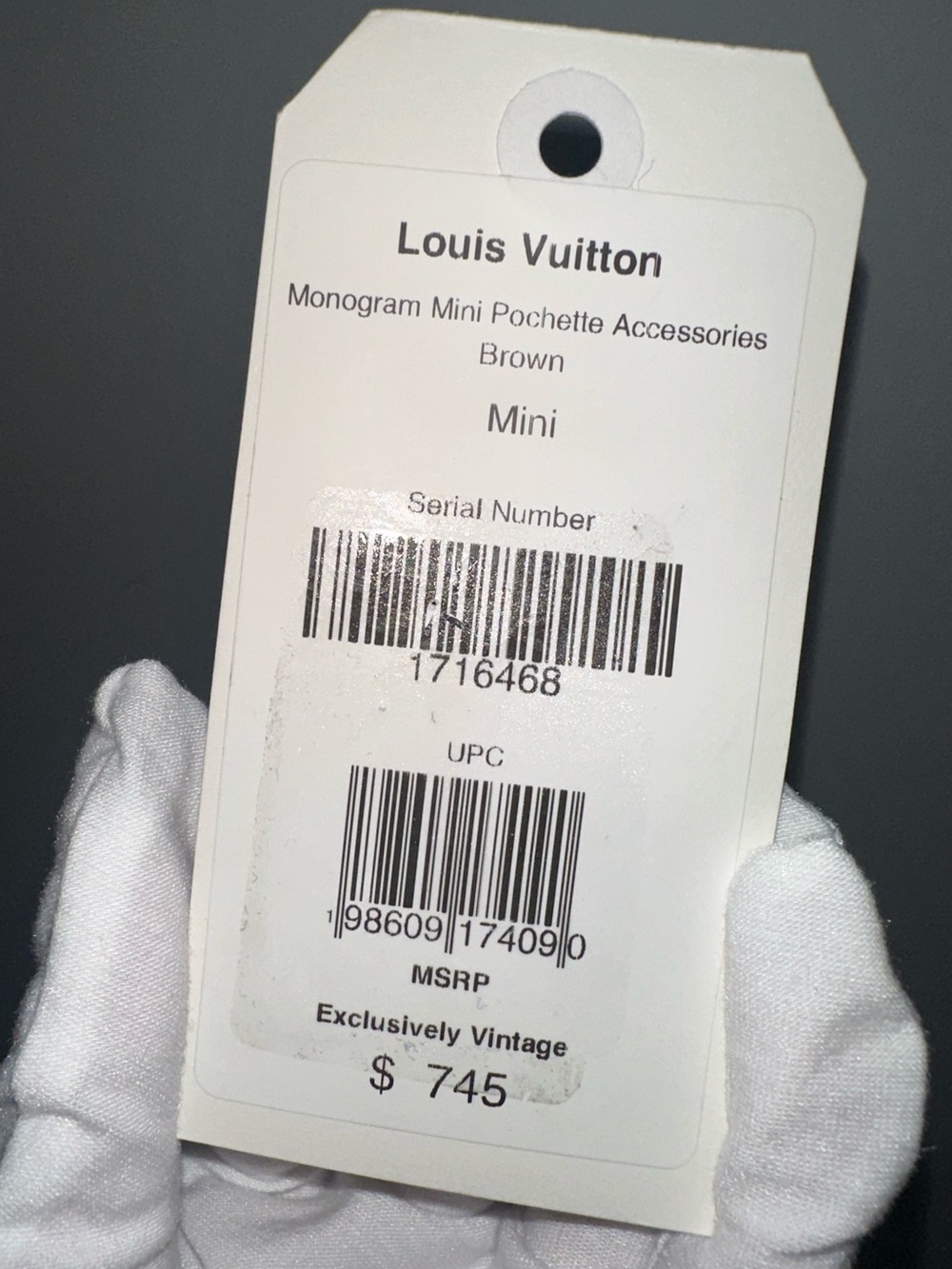 Louis Vuitton Mini Pochette Accessoires Monogram Canvas | FL0095 | Pre-Loved - Picture 16 of 16